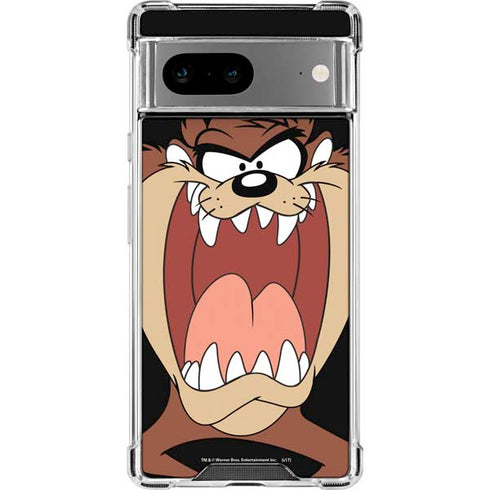 Looney Tunes Taz Google Pixel 7a Clear Case
